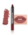 VASANTI Matte Crush Lipstick Pencil Rosy Pout  Medium Pink Brown  High Pigmented Waterproof Soft Matte Lip Liner Makeup Cosmetics