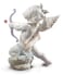 LLADR Straight to The Heart Cupid Angel Figurine Porcelain Cupid Figure