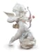LLADR Straight to The Heart Cupid Angel Figurine Porcelain Cupid Figure