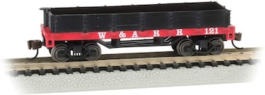 OldTime Gondola Car Western  Atlantic  N Scale