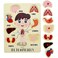 Blue Panda 2 Pack Educational Wood Peg Anatomy Puzzle Toys for Kids Game Human Body Parts