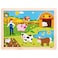 Imagination Generation Professor Poplars Busy Barnyard Inset Wooden Jigsaw Puzzle 24pcs