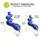 manimo Weighted Snake Plush for Kids  Adults  Stuffed Snake Toys for Kids Sensory Lap Pad  Stress Relief Pillow Pet Toy for Shoulder  Perfect for Home Schools Daycares
