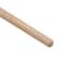 VANVENE 1Pair 15Inch Black Plastic Head Mallet Percussion Bell Mallets Sticks with Wooden Handle Music Accessories
