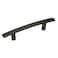 Amerock  Cabinet Pull  Black Bronze  3 inch 76 mm Center to Center  Cyprus  1 Pack  Drawer Pull  Drawer Handle  Cabinet Hardware