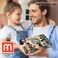 Magnetic Figures Set of 4 Toy People Magnetic Tiles Expansion Pack for Boys and Girls Educational Stem Toys Add on Sets for Magnetic Blocks Bandits Edition