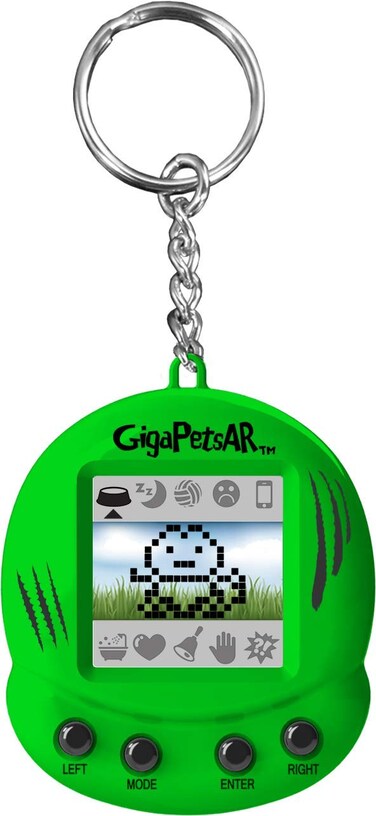 Giga Pets AR TRex Dinosaur Virtual Pet Green