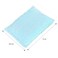 Smart Design Heavy Duty Scrub Sponge with Bamboo Odorless Rayon Fiber  Set of 3  Ultra Absorbent  Soft  Metallic Scrub  Cleaning Dishes  Hard Stains  Spring  Yellow Mint Blue