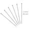 Zealor 2500 Pieces Head Pins 26mm Fine Satin Pin Dressmaker Pins Stainless Steel for Sewing Crafts Quilting