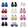 ebuddy 3pcSets Ramdon Style Doll Shoes Accessory for 18 inch American Girl Doll