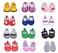 ebuddy 3pcSets Ramdon Style Doll Shoes Accessory for 18 inch American Girl Doll