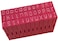 Pink and Main Pegz 36Piece Curvy Girl Font Stamps Lower