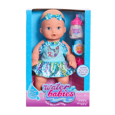 Waterbabies Doll Giggly Wiggly Water Filled Baby Doll Kids Toys for Ages 3 Up by Just Play