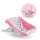 Corolle  Mon Grand Poupon Baby Doll Carrier  Adjustable Handle Fits 14  17 Dolls PinkWhiteGrey