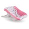 Corolle  Mon Grand Poupon Baby Doll Carrier  Adjustable Handle Fits 14  17 Dolls PinkWhiteGrey