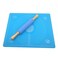 JamHoo NonStick Silicone Rolling Pin  Large Silicone Pastry Mat 25 X 17 NonSlip Pastry Sheet For Rolling Dough and Baking Large