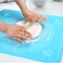 JamHoo NonStick Silicone Rolling Pin  Large Silicone Pastry Mat 25 X 17 NonSlip Pastry Sheet For Rolling Dough and Baking Large