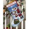 Dimensions Needlecrafts Dimensions Holiday Glow Stocking Counted Cross Stitch Kit 7008952