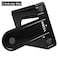 Book Ends OMEYA Metal Bookends Book Ends for Shelves Economy Universal Nonskid Heavy Duty Bookends Shelves Office Black 669 x 49 x 43in3 Pair6 Piece