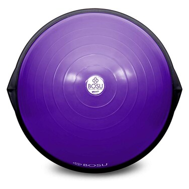 Bosu 7210850 Home Gym Equipment The Original Balance Trainer 65 cm Diameter Black and Purple