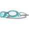 TYR Kids Nest Pro Nano Goggles ClearGreyMint One Size LGNSTN
