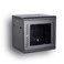 Fully Assembled KENUCO Deluxe IT Wall Mount Cabinet  Server Rack  Data Network Enclosure 19Inch Server Network Rack with Locking Tempered Glass Door Black 09U