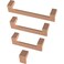Franklin Brass Mirrored Cabinet Knob Brushed Copper 1116 in 27mm Drawer Knob 10 Pack P40838KBCPC