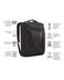 Thule Crossover 2 Convertible Laptop Bag 156 Black One Size