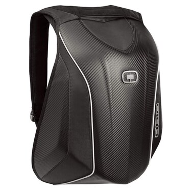 OGIO 12300636 No Drag Mach 5 Motorcycle Backpack  Stealth Black  205 H x 145 W x 7 D Medium