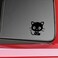 Cute Kitty Cat Vinyl Decal Sticker  Cars Trucks Vans Walls Laptops Cups  Black on White Background  55 inches  KCD1315