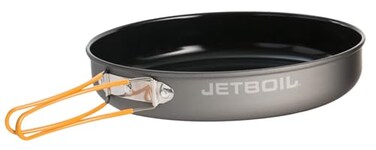 Jetboil 10Inch Non Stick Camping Cookware Fry Pan for Jetboil Camping and Backpacking Stoves
