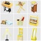 ROBOTIME DIY Miniature Dollhouse Kit Mini House Model Kit with LED Light Tiny House Making Kit with Furniture Assembly Toy Set for Kids  Adults