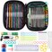 Flytianmy 100Pcs Aluminum Crochet Hooks SetYarn Knitting Needles Sewing Tools KitEasy to Carry