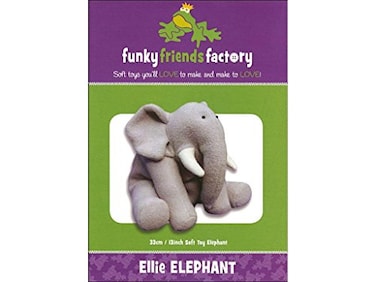 FUNKY FRIENDS FACTORY Ellie Elephant Sewing Pattern