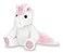 Bearington Lil Fluffs The White  Pink Plush Unicorn 7 Inch Unicorn Stuffed Animal