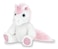 Bearington Lil Fluffs The White  Pink Plush Unicorn 7 Inch Unicorn Stuffed Animal