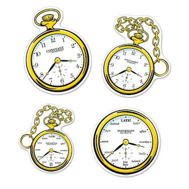 Beistle Clock Cutouts