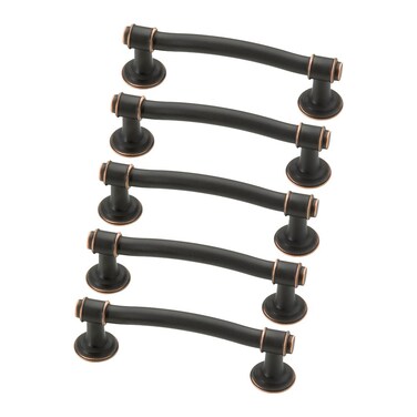 Franklin Brass Cabinet Pull Bronze 3 Drawer Handle 5 Pack 3250688VBCKT