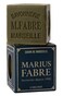 Cube of Savon de Marseille Nature Marius Fabre Olive Oil 200 g