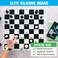 Best Chess Set Ever Triple Weighted Tournament Style Chess Set with Exclusive Chess Strategy Guide  20 x 20 Silicone Board  Heavy Staunton Chess Pieces