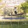 ActivPlay 16 Round Trampoline  Enclosure Navy Blue