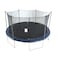 ActivPlay 16 Round Trampoline  Enclosure Navy Blue