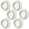 Iconikal Rubber Door Stopper for Wall 6Pack