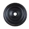GlideRite Hardware 5061ORB10 15inch Thin Rounded Ring Cabinet Back Plate 10 Pack Oil Rubbed Bronze Finish 10 Count