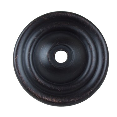 GlideRite Hardware 5061ORB10 15inch Thin Rounded Ring Cabinet Back Plate 10 Pack Oil Rubbed Bronze Finish 10 Count