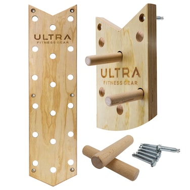 Ultra Fitness Gear Climbing Pegboard 51 Inch Climbing Hold Cross Training Exercise Equipment Climbing Wall Training Ladder for Fitness Agility Peg Board Strength