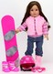 Sophias Doll Snowboard with GoggleBoots  Helmet  Doll Sold Separately