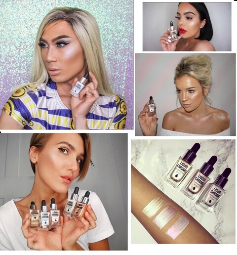 Barry M Liquid Chrome Highlighter Drops At First Light