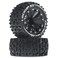 Duratrax Lockup ST 28 Mounted Offset Tires Black 2 DTXC3568