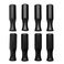Hathaway Premium Replacement Handles for Standard Foosball Tables Black